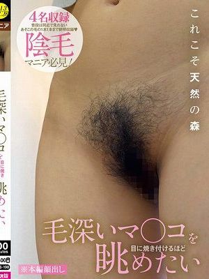 毛深いマ〇コを目に焼き付けるほど眺めたい