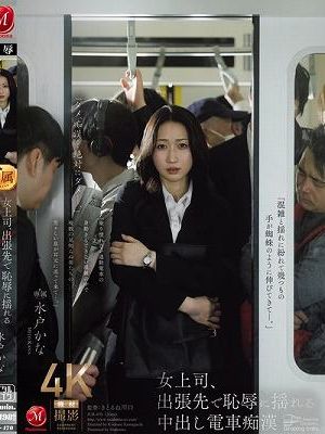 女上司、出張先で恥辱に揺れる中出し電車痴● 水戸かな